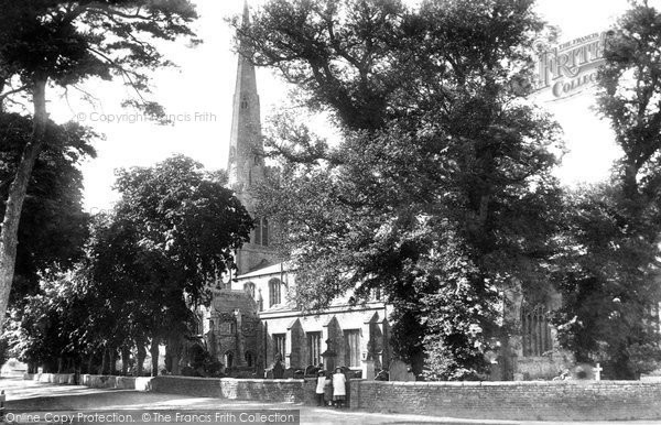 Photo of Leverington, St Leonard's Church 1901