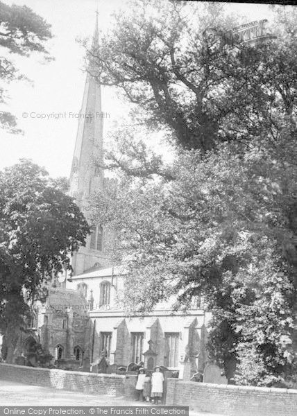 Photo of Leverington, St Leonard's Church 1901