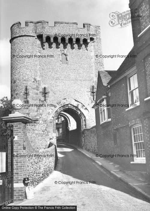 Photo of Lewes, Bar Gate c.1965