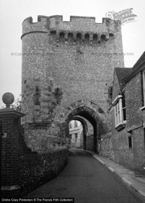 Photo of Lewes, Castle 1952