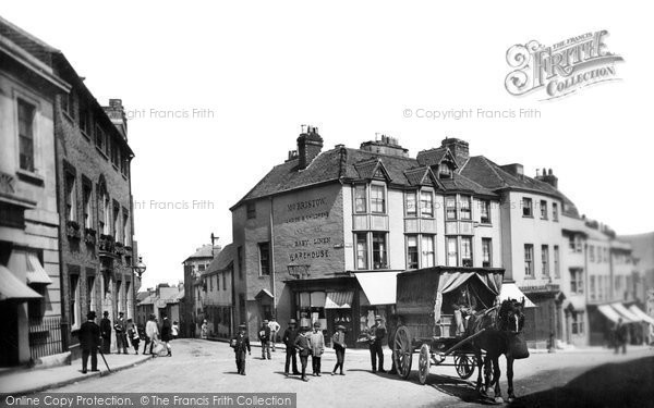 Photo of Lewes, Crown Hotel 1890