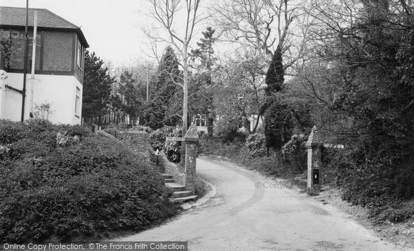 Photo of Lewes, Entrance To Kingston Ridge Country Club c.1960