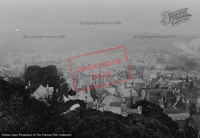 Photo of Lewes, From The Castle Looking East 1894