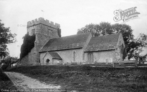 Photo of Lewes, Hamsey Church 1894