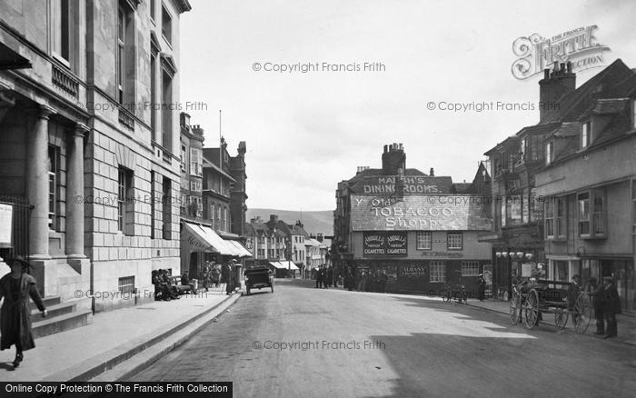 Photo of Lewes, High Street 1921