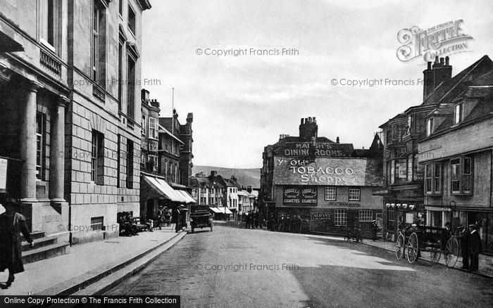 Photo of Lewes, High Street c.1920