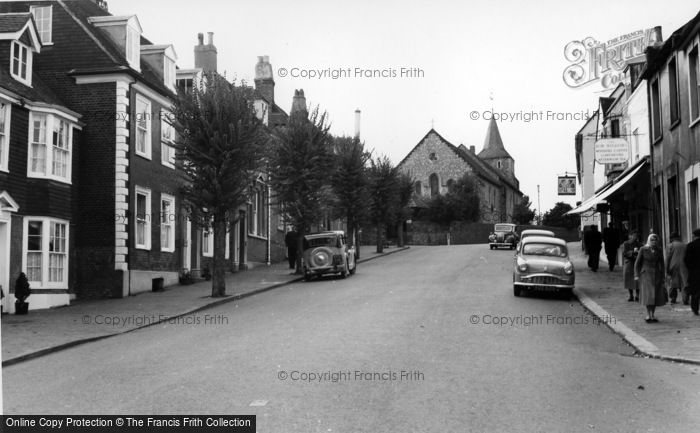 Photo of Lewes, High Street c.1960