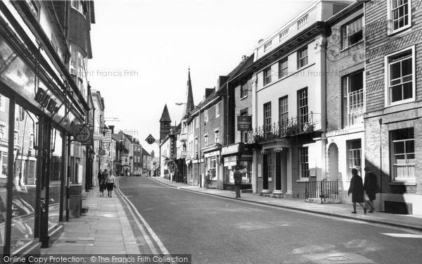 Photo of Lewes, High Street c.1965