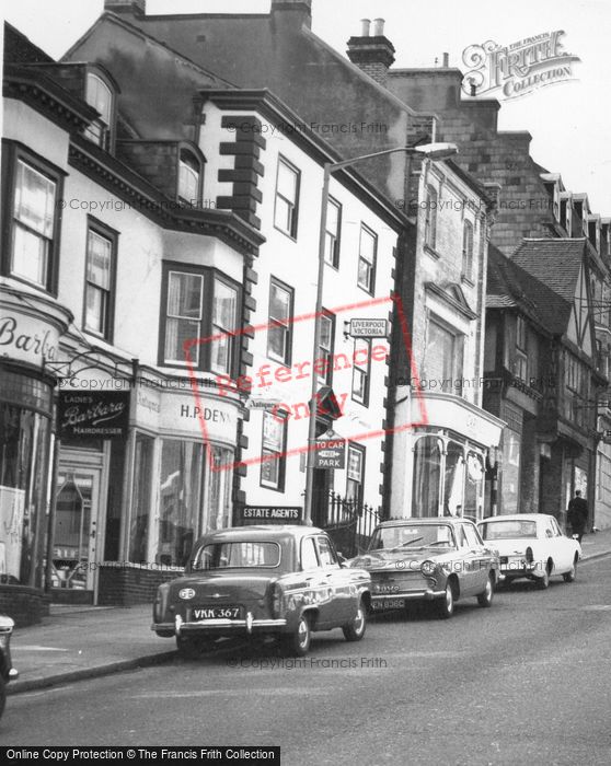 Photo of Lewes, High Street Shops c.1965