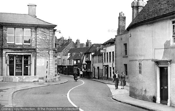 Photo of Lewes, High Street, The Ymca Corner c.1950