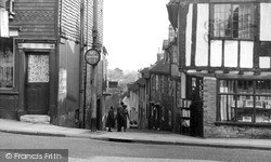 Keere Street c.1955, Lewes