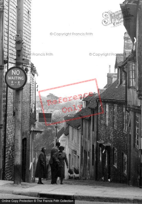 Photo of Lewes, Keere Street c.1955
