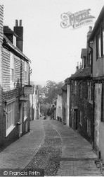 Keere Street c.1960, Lewes