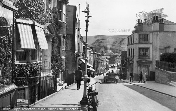 Photo of Lewes, School Hill 1921