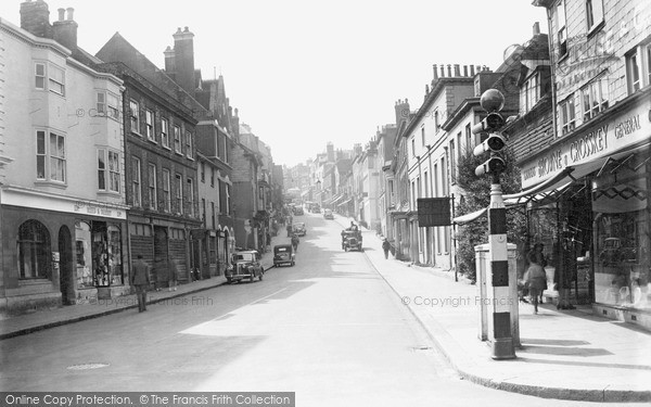 Photo of Lewes, School Hill c.1950