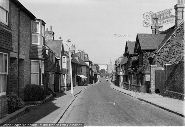 Photo of Lewes, Southover c.1955