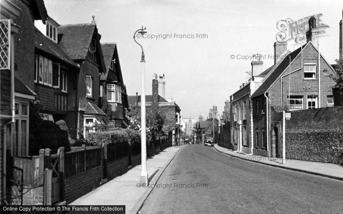 Photo of Lewes, Southover c.1955