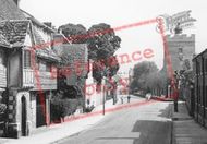 Southover High Street c.1955, Lewes
