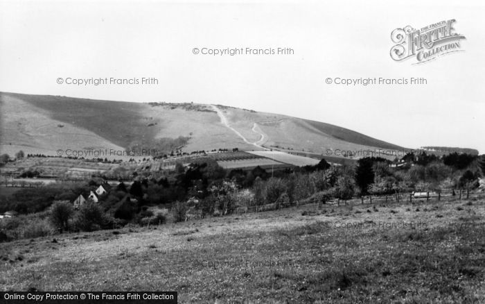 Photo of Lewes, The Downs c.1960