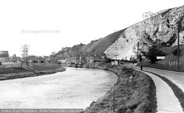Photo of Lewes, The River Ouse c.1955