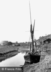 Lewes, the River Ouse c1960
