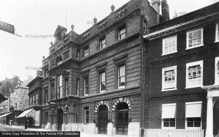 Photo of Lewes, Town Hall 1898