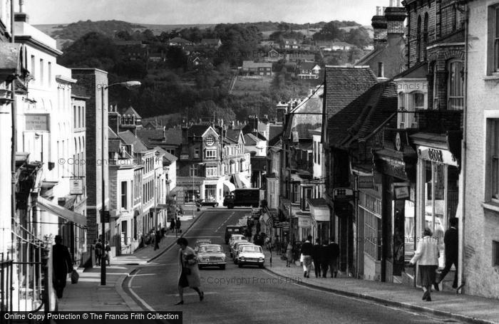 Photo of Lewes, View Beyond The High Street c.1965