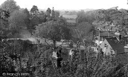View From Offham Road c.1955, Lewes