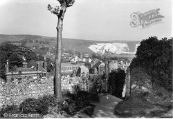 View From The Castle c.1955, Lewes