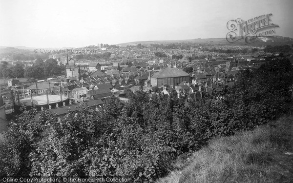 Photo of Lewes, View From The Cliff c.1950