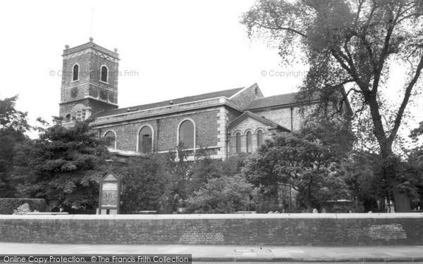 Photo of Lewisham, Church Of St Mary c.1960