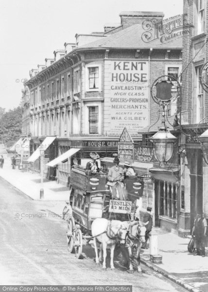 Photo of Lewisham, Horse Drawn Coach, Lee Green c.1900