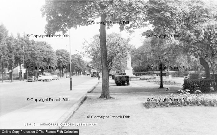 Photo of Lewisham, Memorial Gardens c.1960