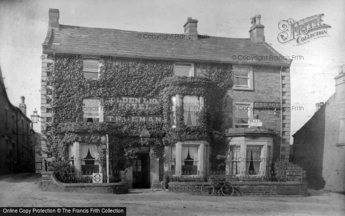 Photo of Leyburn, Golden Lion Hotel 1914
