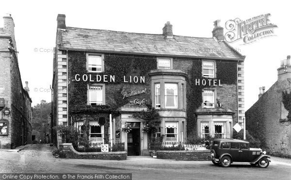 Photo of Leyburn, Golden Lion Hotel 1934