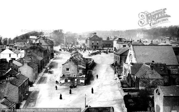 Photo of Leyburn, Market Place 1889