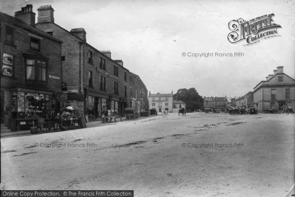 Photo of Leyburn, Market Place 1911