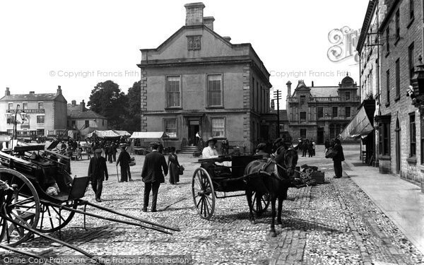 Photo of Leyburn, Market Place 1914