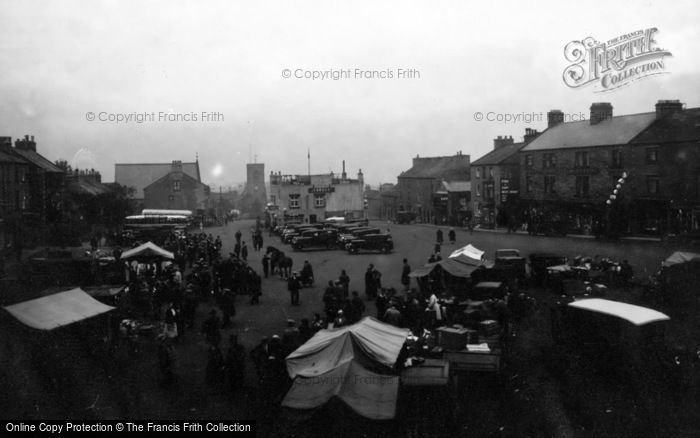 Photo of Leyburn, Market Place 1934