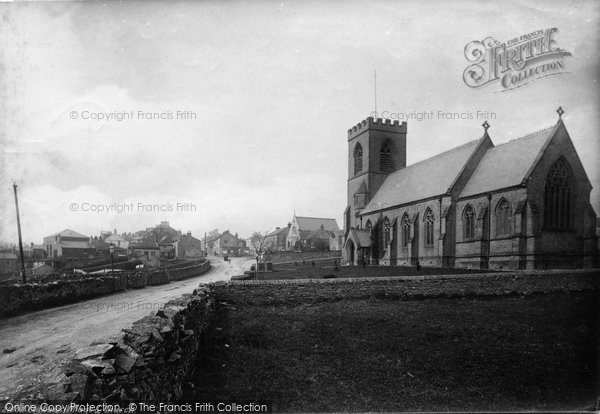 Photo of Leyburn, The Village And St Matthew's Church 1889