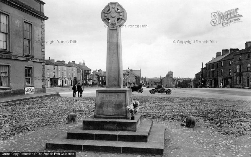 Leyburn, War Memorial 1923