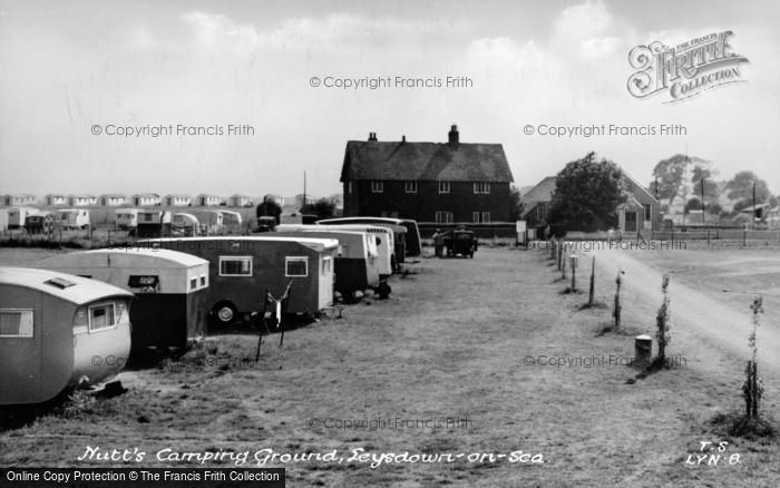 Photo of Leysdown On Sea, Nutt's Camping Ground c.1955