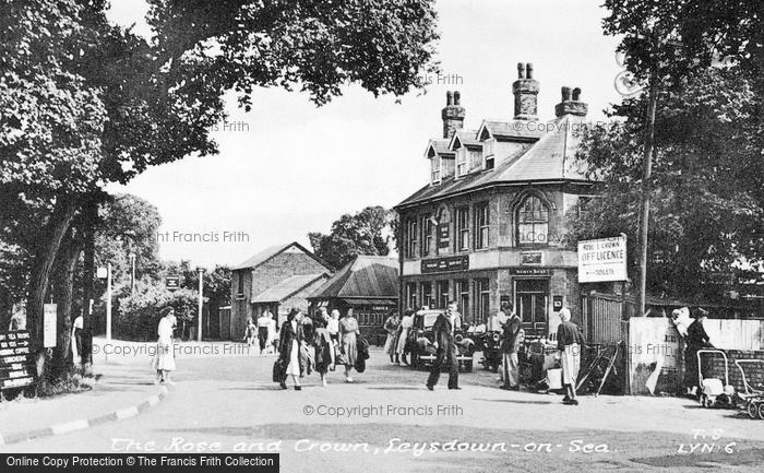 Photo Of Leysdown On Sea The Rose And Crown C 1955