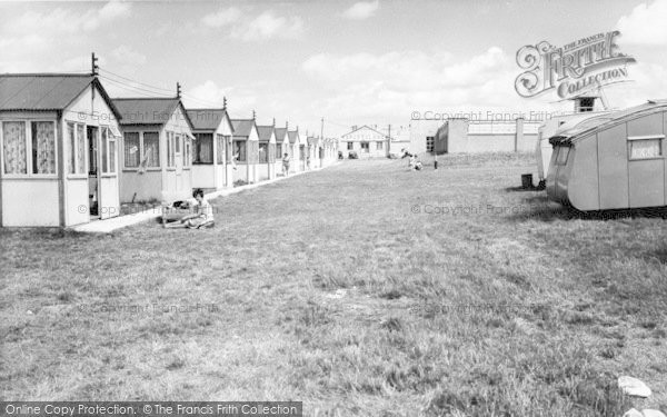 Photo of Leysdown-on-Sea, Warden Bay Caravan Park c1955