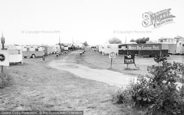 Photo of Leysdown On Sea, Warden Bay Caravan Park c.1955