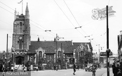 St John's Church c.1950, Leytonstone