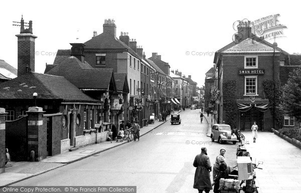 Photo of Lichfield, Bird Street 1953