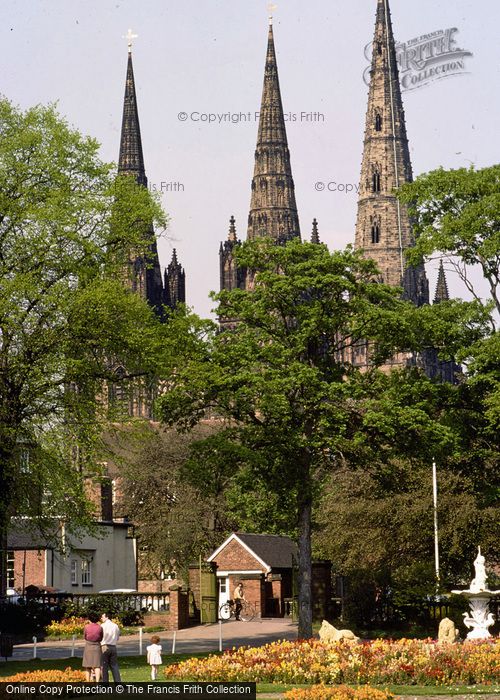 Photo of Lichfield, Cathedral 1976