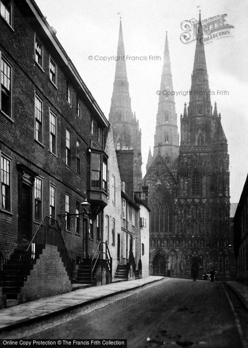Photo of Lichfield, Cathedral And Close c.1935