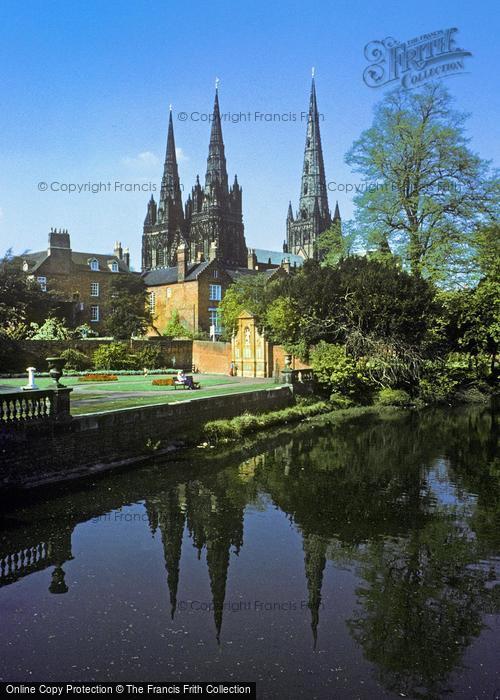 Photo of Lichfield, Cathedral c.1970